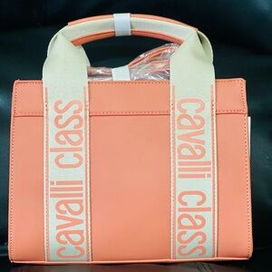Cavalli Class Peach and Cream Tote
